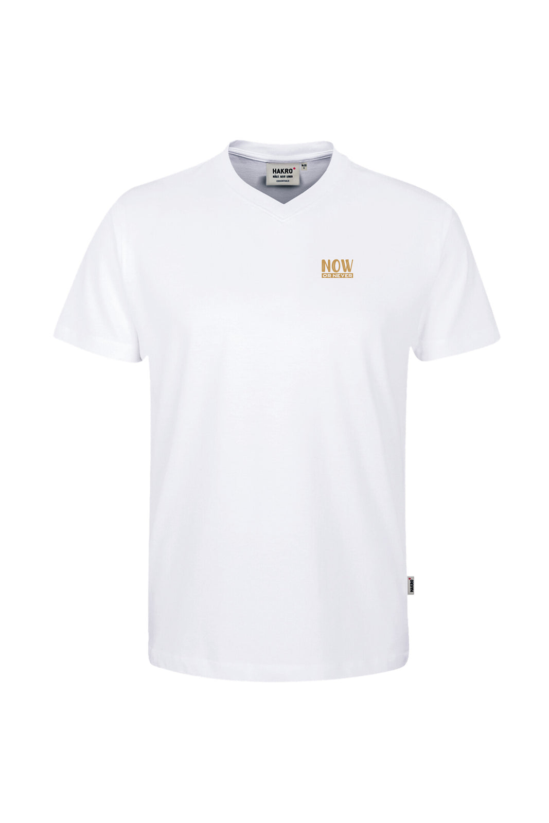 NoN T-Shirt Basic V-Ausschnitt