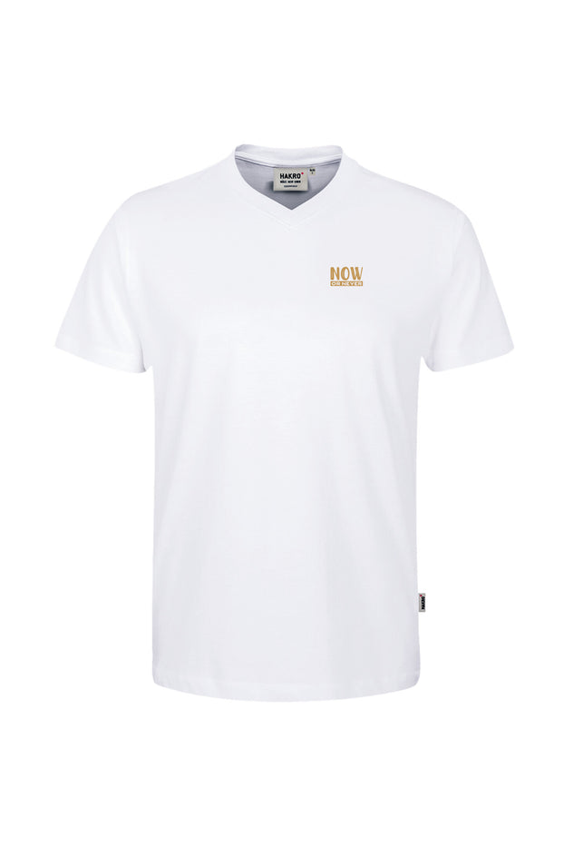 NoN T-Shirt Basic V-Ausschnitt